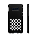 Just Breathe - Chess board pattern - Premium Tough Phone Case