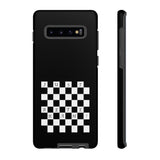 Just Breathe - Chess board pattern - Premium Tough Phone Case