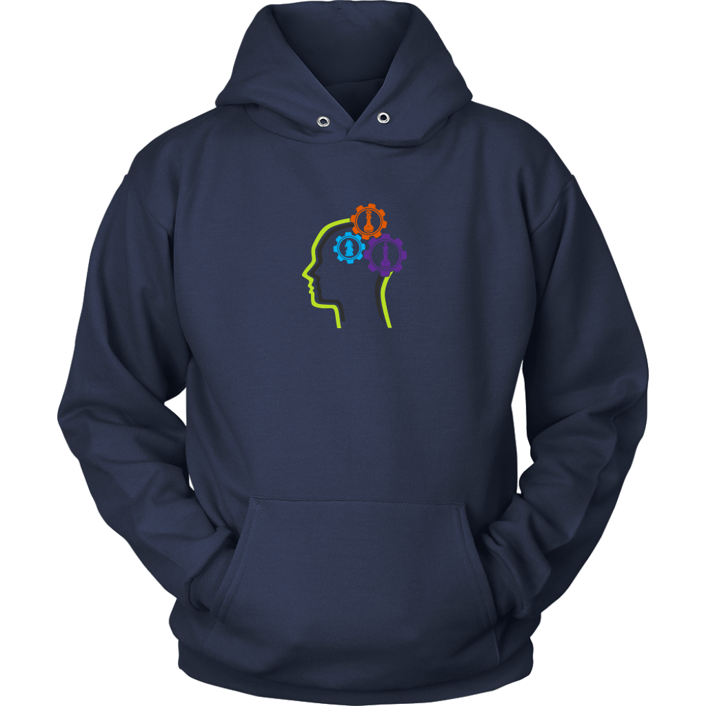 Chess thinking gears! - Unisex Hoodie