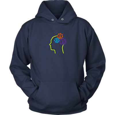 Chess thinking gears! - Unisex Hoodie