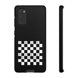 Just Breathe - Chess board pattern - Premium Tough Phone Case