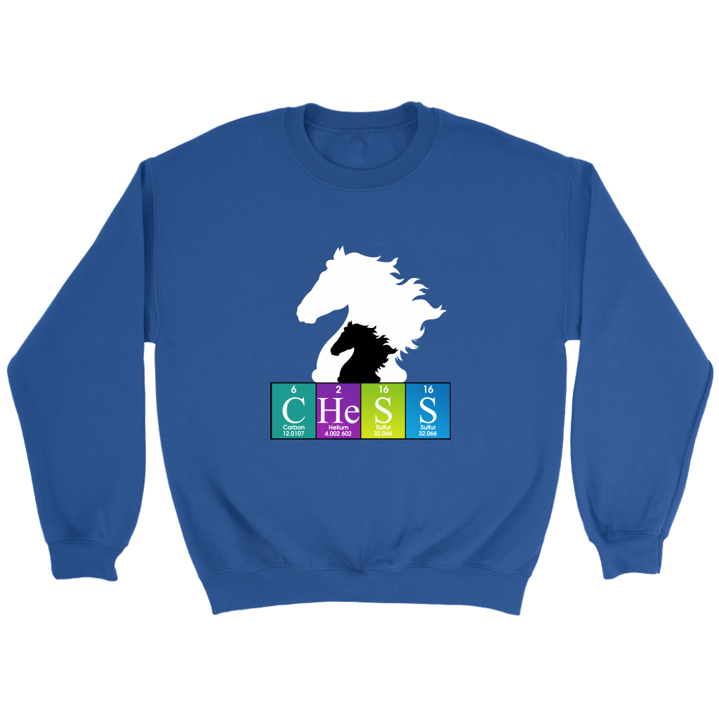 Chess Atomic Table - Unisex Sweatshirt