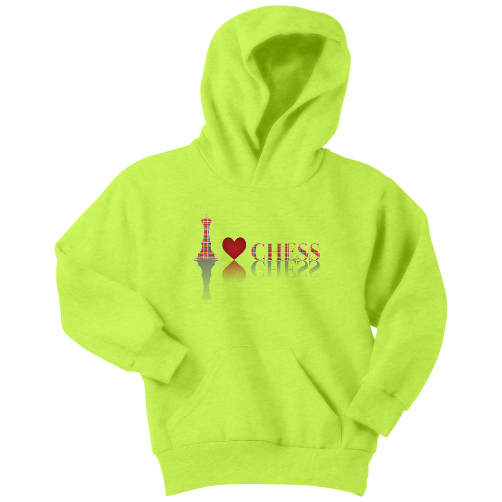 I heart chess - Youth hoodie