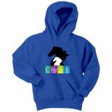 Chess Atomic Table Black Knight- Youth Unisex Hoodie