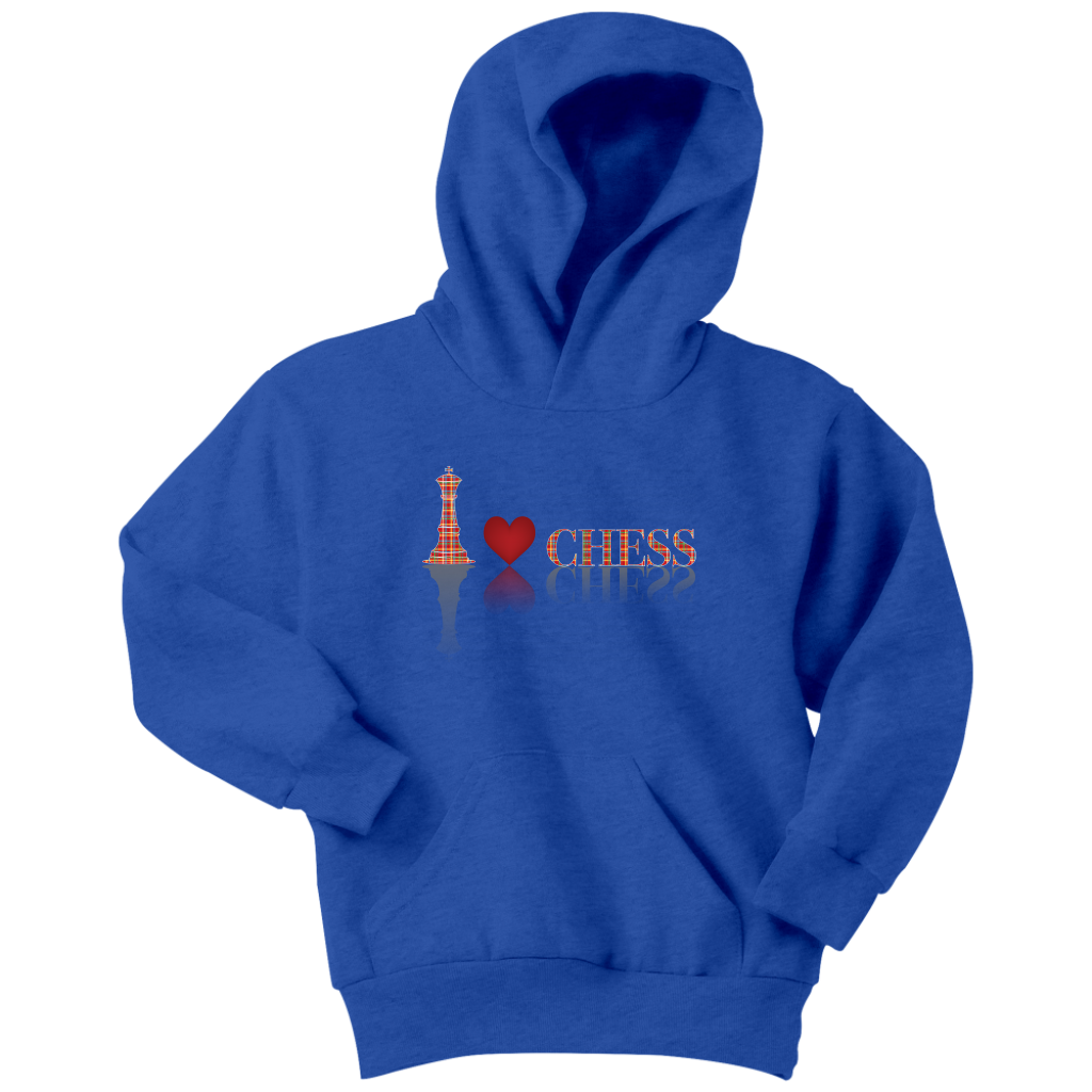 I heart chess - Youth hoodie
