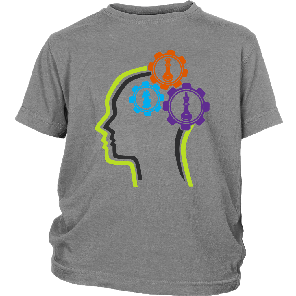Chess in the mind - Chess Gears - Youth T-Shirt