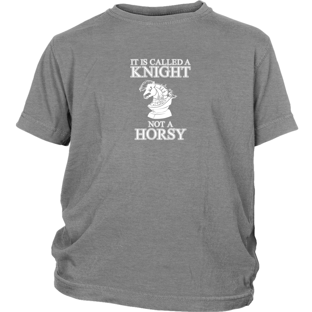 It's called a Knight, not a horsy! - Youth T-Shirt