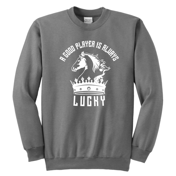 A good player is always lucky - Youth Unisex Sweatshirt