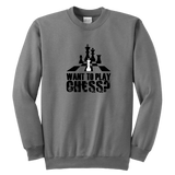 Want to play chess? - Youth Unisex Sweatshirt