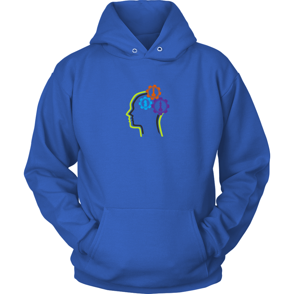 Chess thinking gears! - Unisex Hoodie
