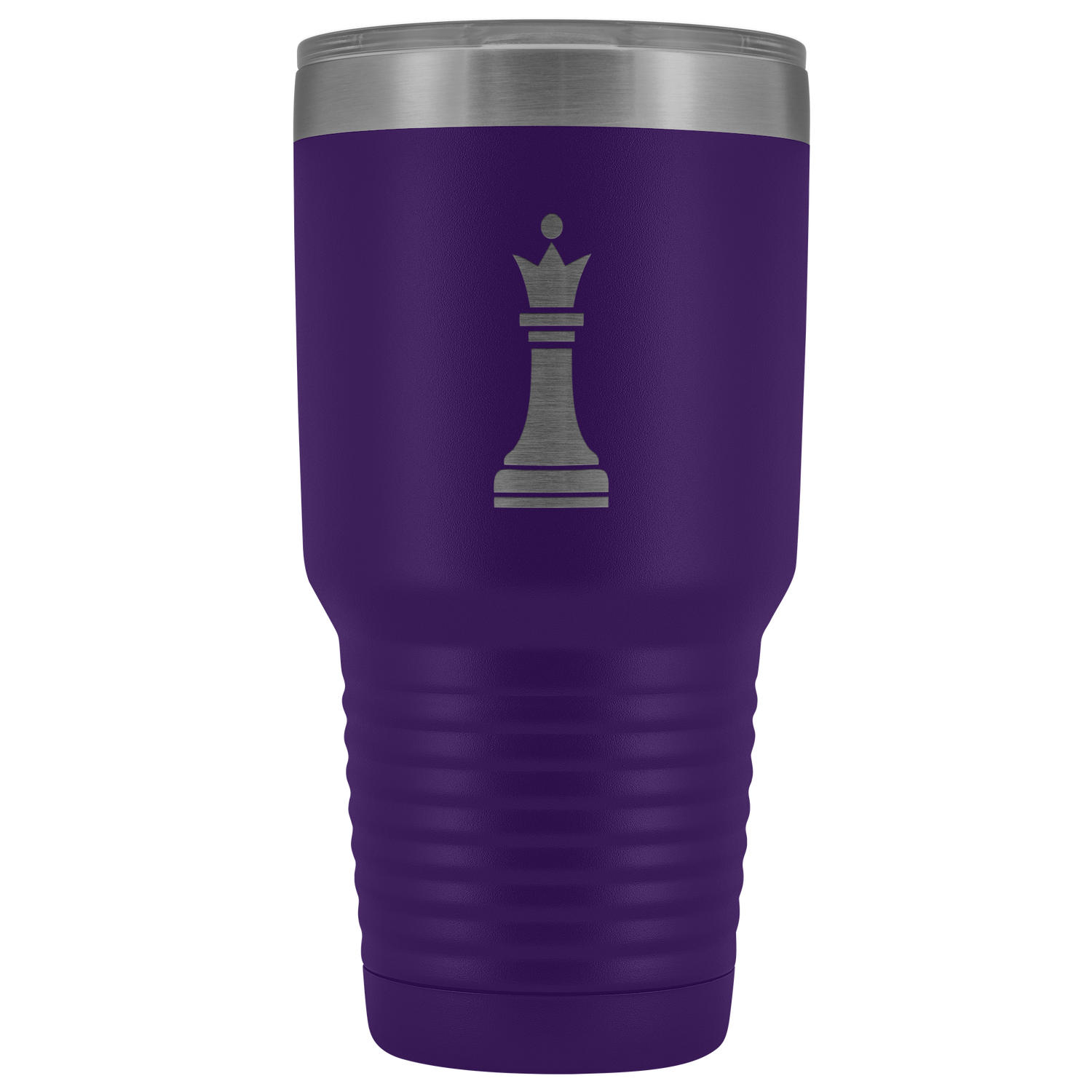 Laser etched Queen 30 Ounce stainless steel Vacuum insulated hot and cold beverage Tumbler
