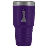 Laser etched Queen 30 Ounce stainless steel Vacuum insulated hot and cold beverage Tumbler