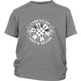 Circle of life and death - Youth chess T-shirt