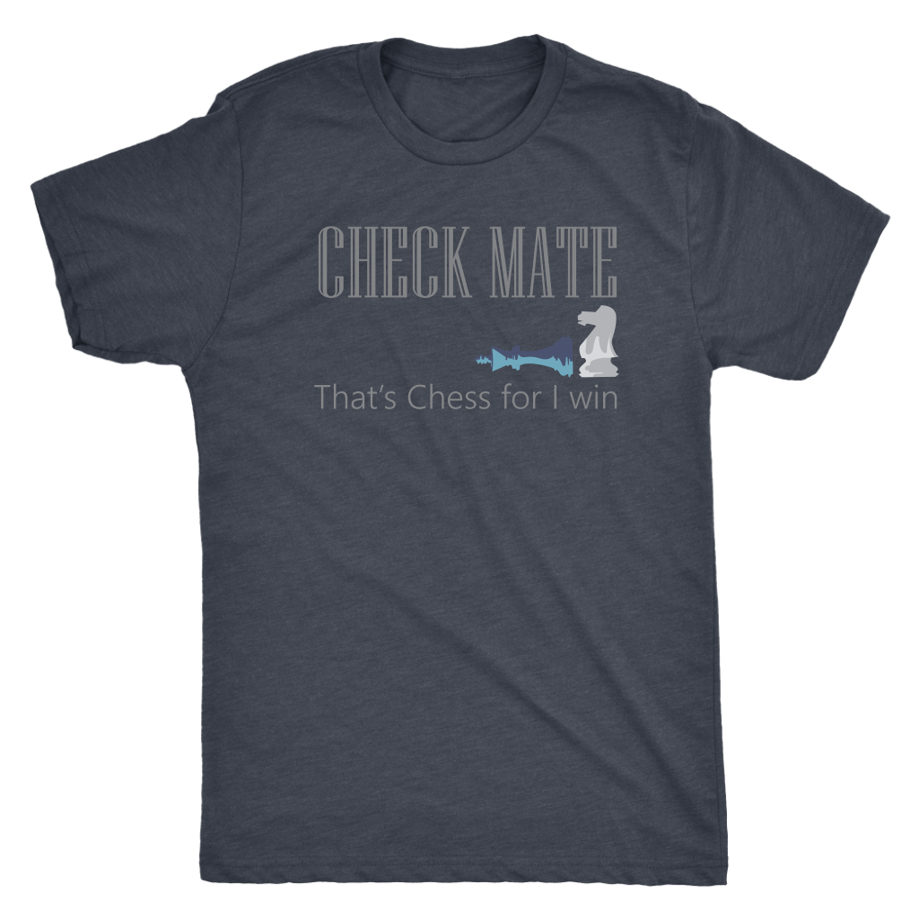 Chess Mate That is Chess for I win - Triblend T-Shirt