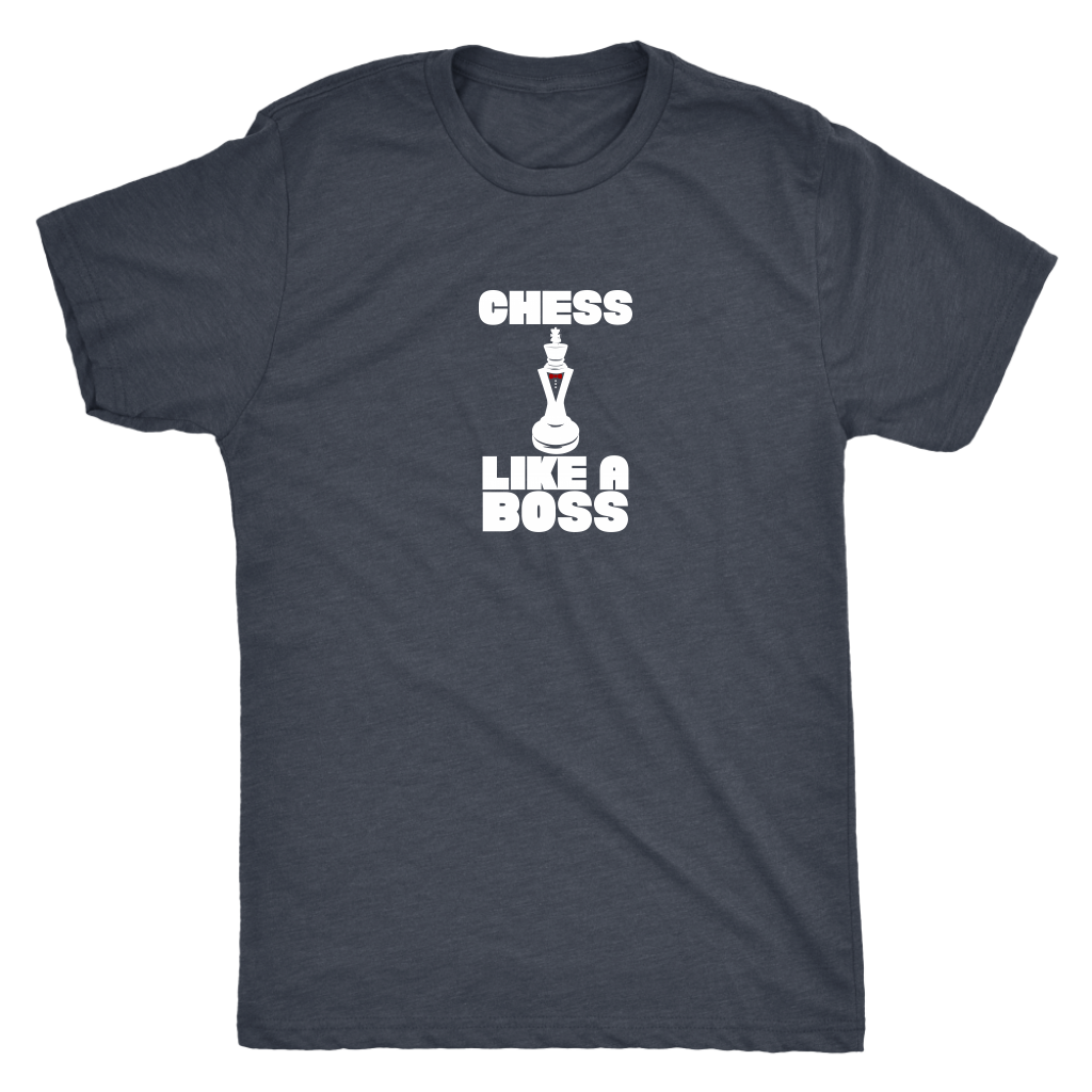 Chess Like a Boss - Mens Triblend T-Shirt