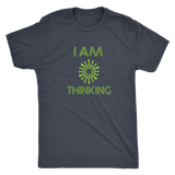 I am thinking - chess wait slow loading clock - Triblend T-Shirt