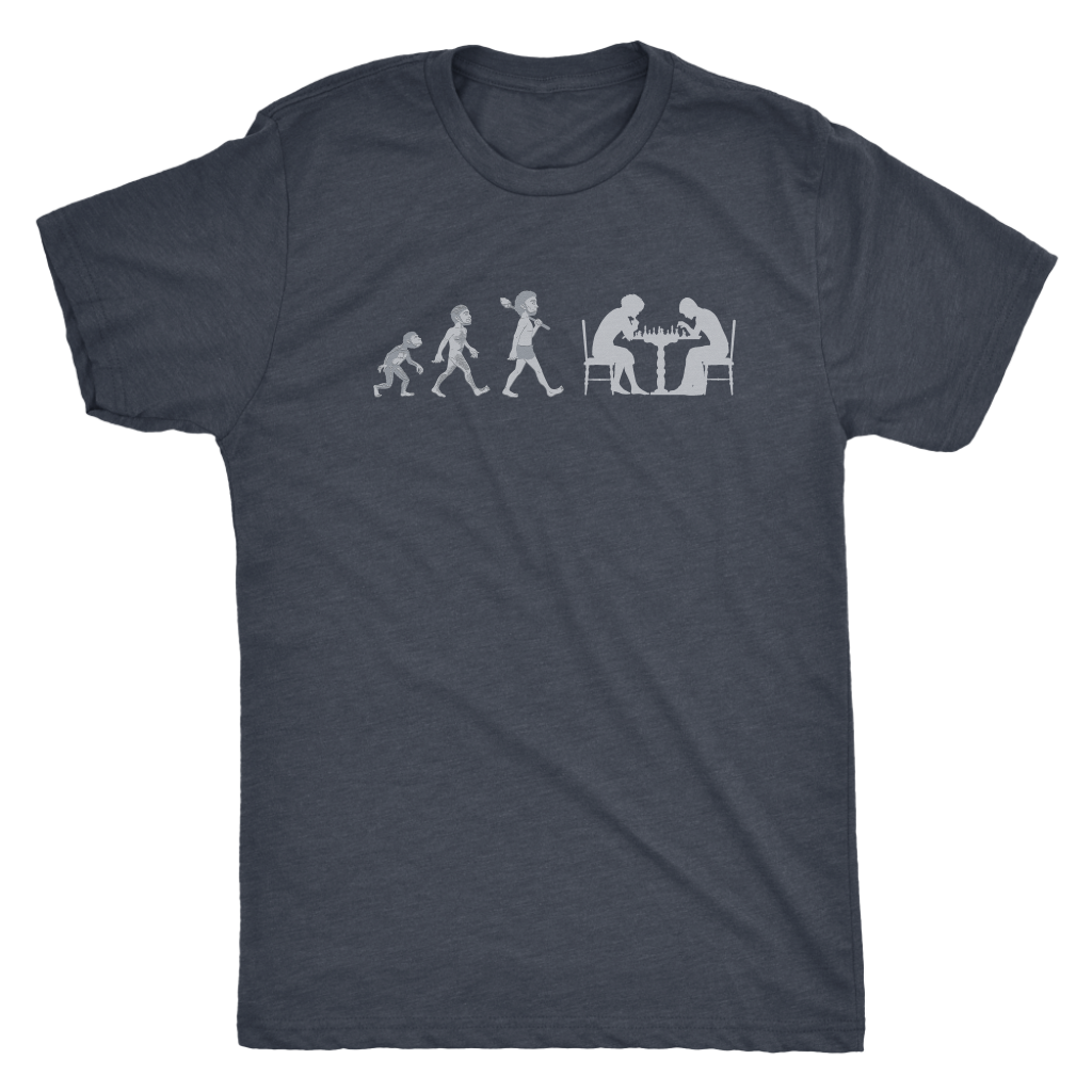 Chess Evolution - Triblend T-Shirt