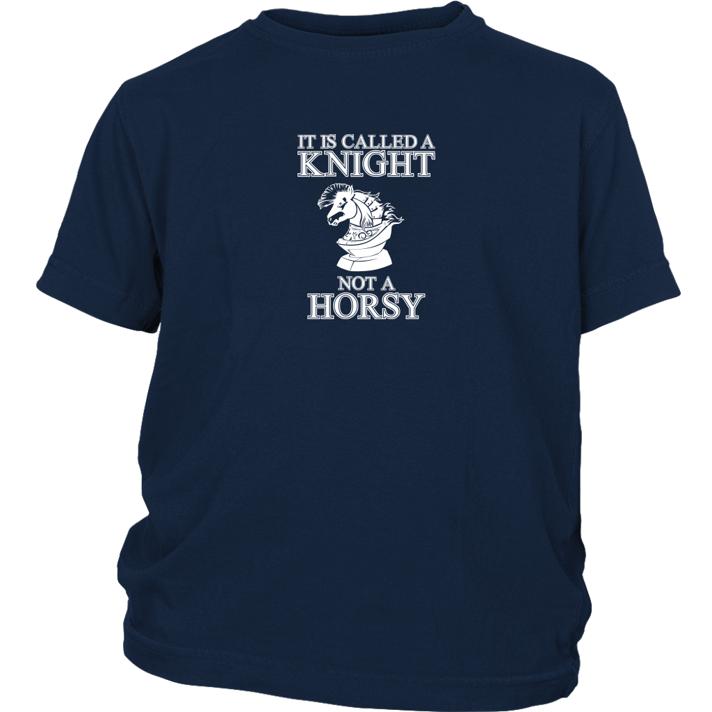 It's called a Knight, not a horsy! - Youth T-Shirt