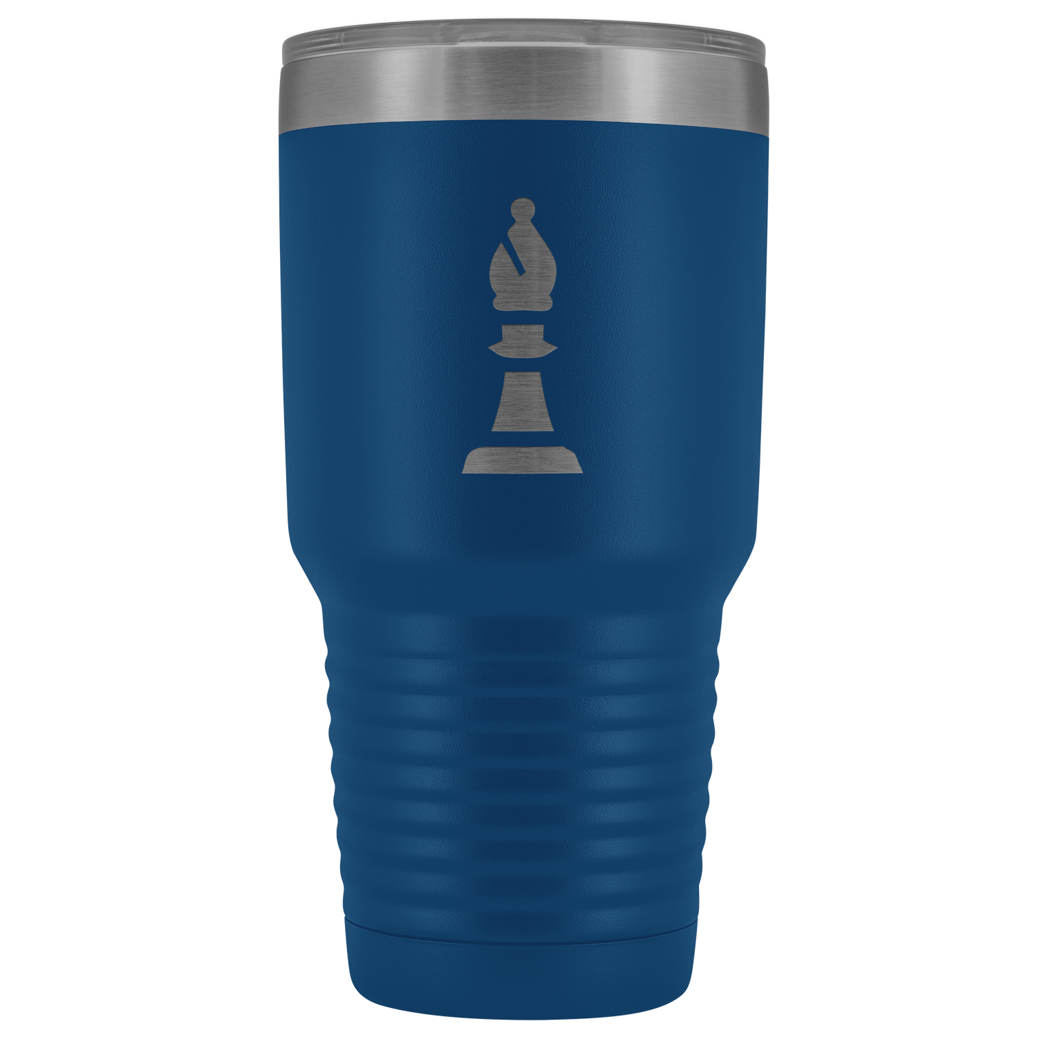 Laser etched bishop 30 Ounce stainless steel Vacuum insulated hot and cold beverage Tumbler