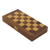 Babul Acacia Haldu Wood Chess Set with Storage