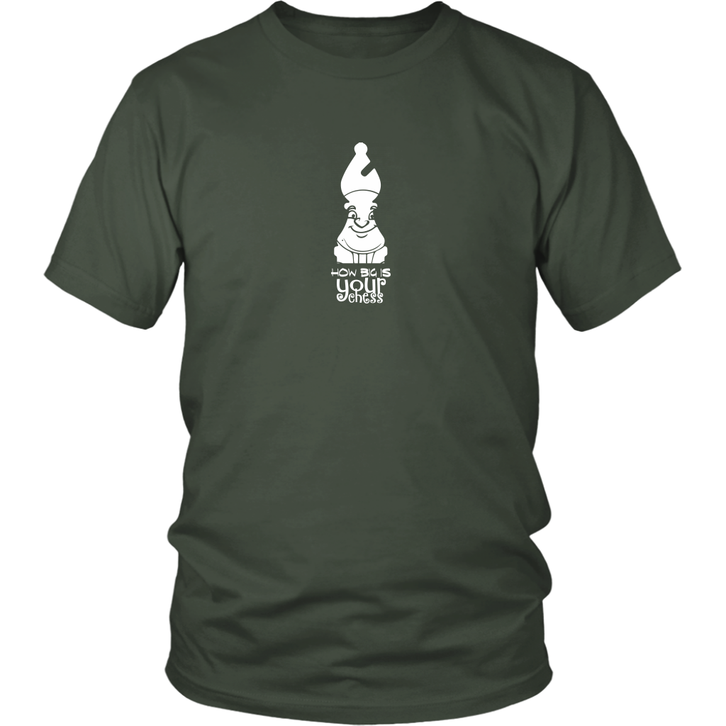 How big is your Chess? - Adult Unisex T-Shirt