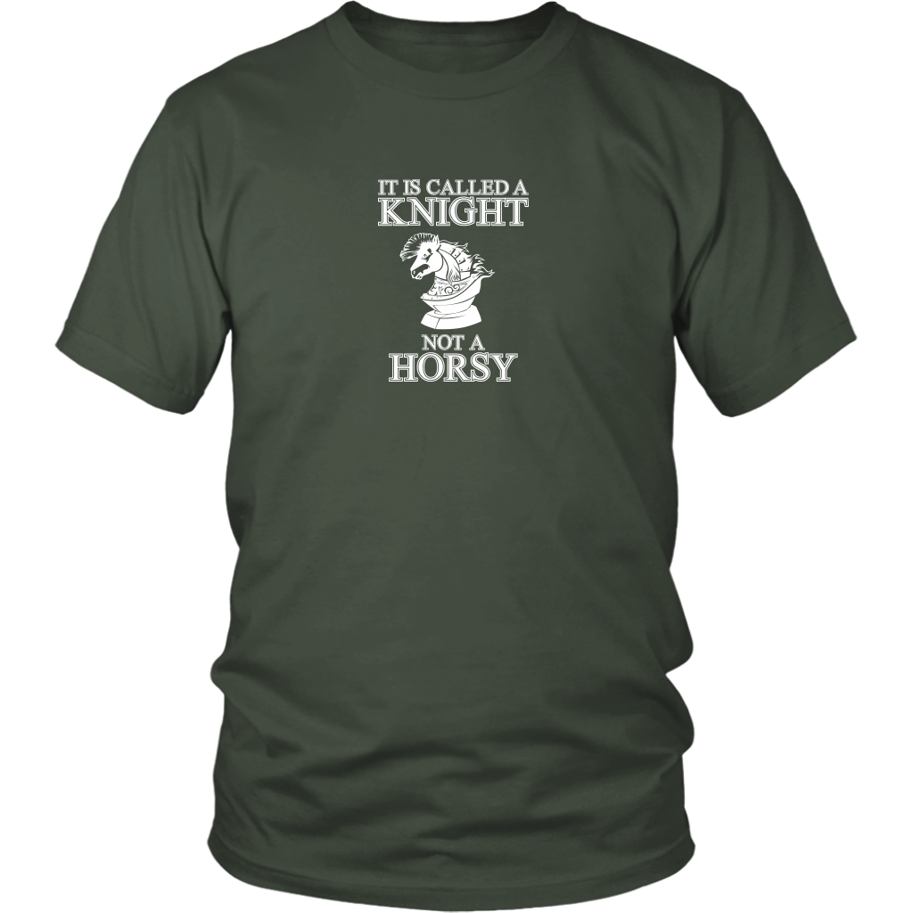 It's called a Knight, not a horsy! - Adult Unisex T-Shirt