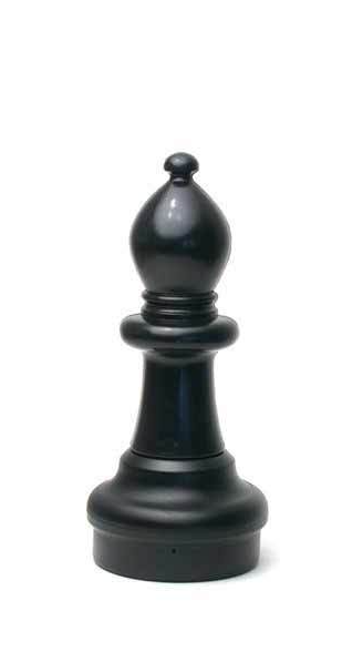 Indoor / Outdoor Garden Plastic Chess Individual Pieces (12" King)