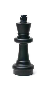 Indoor / Outdoor Garden Plastic Chess Individual Pieces (25" King)