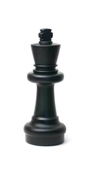 Indoor / Outdoor Garden Plastic Chess Individual Pieces (12