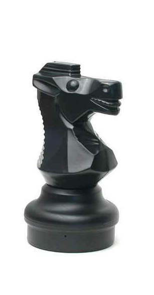 Indoor / Outdoor Garden Plastic Chess Individual Pieces (12