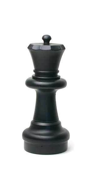 Indoor / Outdoor Garden Plastic Chess Individual Pieces (12
