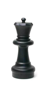 Indoor / Outdoor Garden Plastic Chess Individual Pieces (12" King)