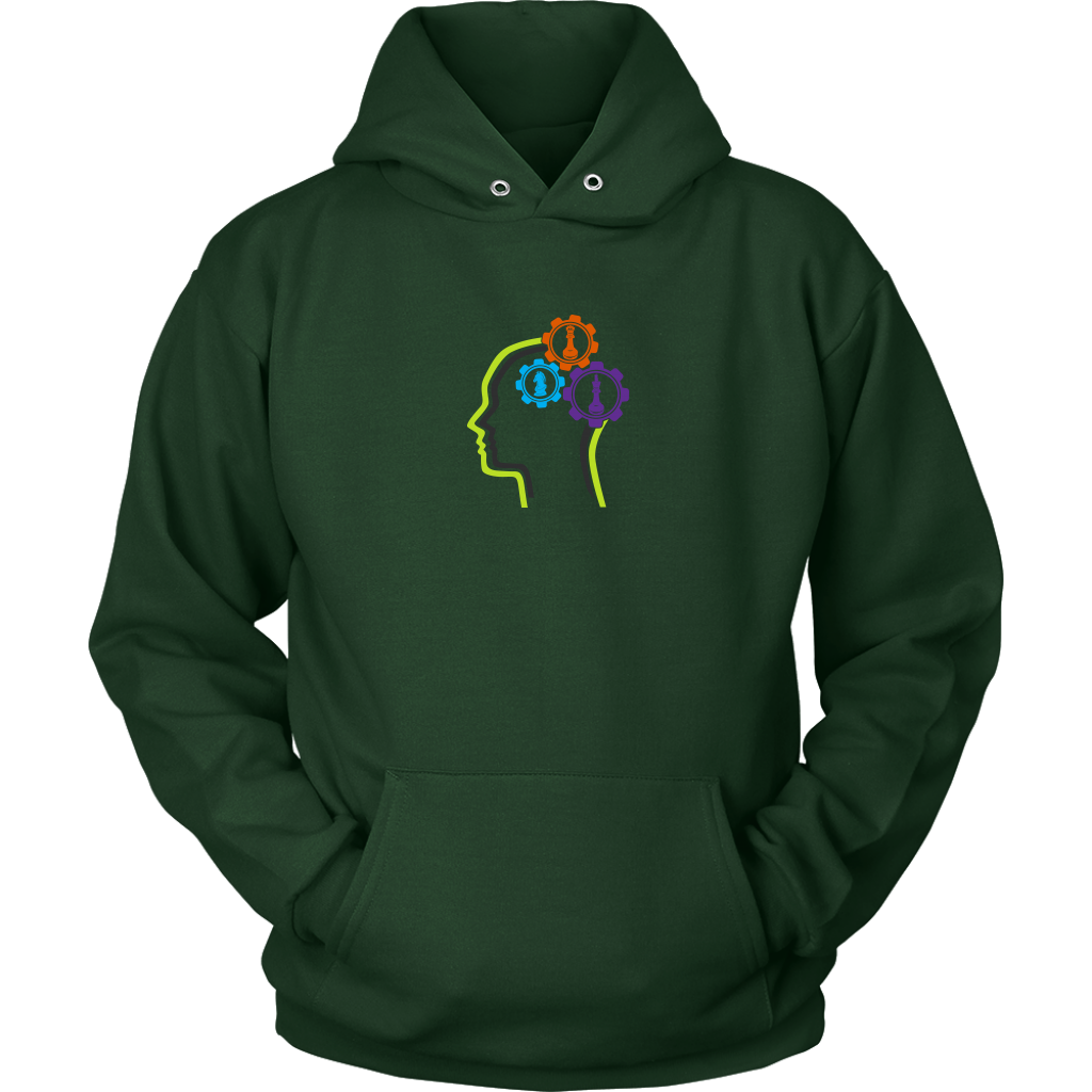Chess thinking gears! - Unisex Hoodie