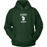 It's called a Knight, not a horsy! - Adult Unisex Hoodie