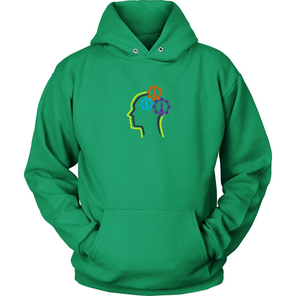 Chess thinking gears! - Unisex Hoodie