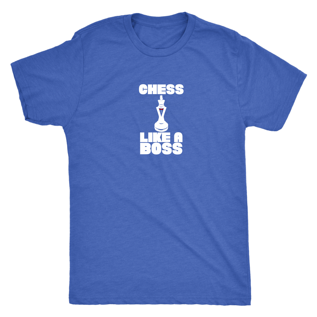 Chess Like a Boss - Mens Triblend T-Shirt