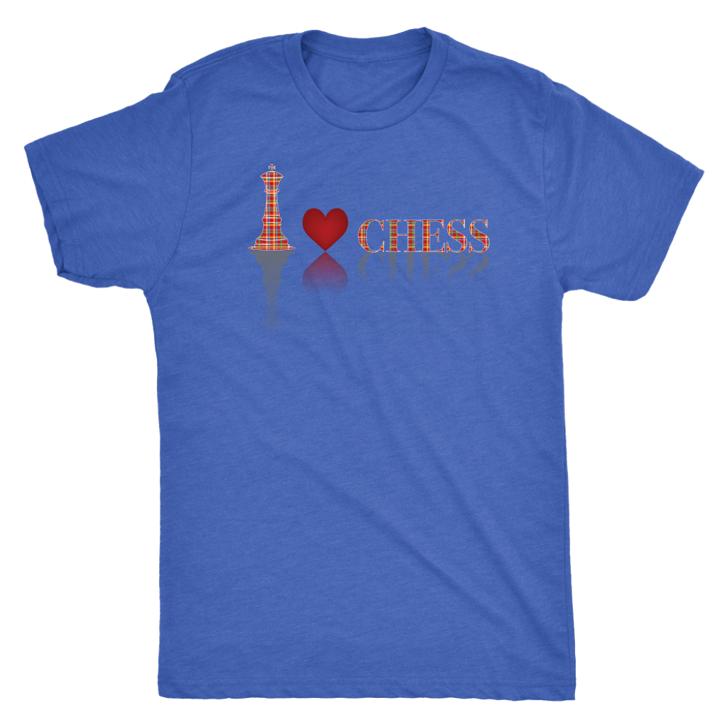 I heart chess - Triblend T-Shirt