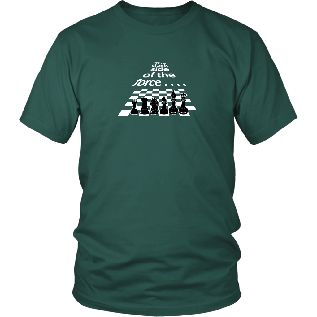 The dark side of the force - Chess pieces - Unisex T-Shirt