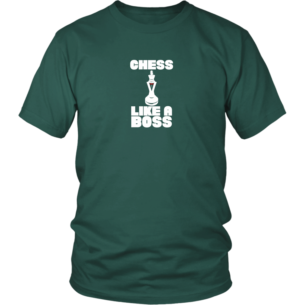 Chess Like a Boss - Adult Unisex T-Shirt