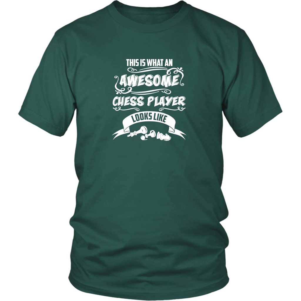 This is what an awesome chess player looks like - Adult Unisex T-Shirt