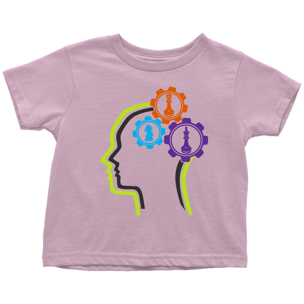 Chess in the mind - Chess Gears - Toddler T-shirt