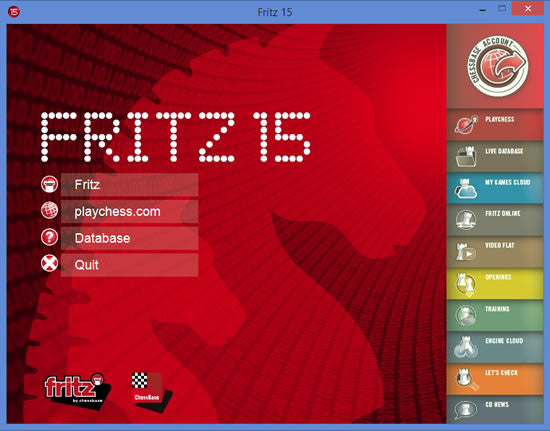 Fritz 15 - Best Chess playing software - English Version
