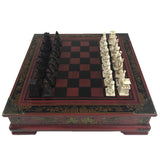 Terra-Cotta Warriors Chess Set with Decorative Storage