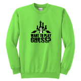 Want to play chess? - Youth Unisex Sweatshirt