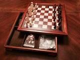 5-in-1 Wooden Chess Game Set