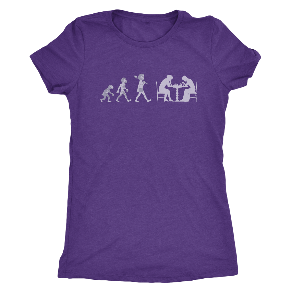 Chess Evolution - Triblend T-Shirt