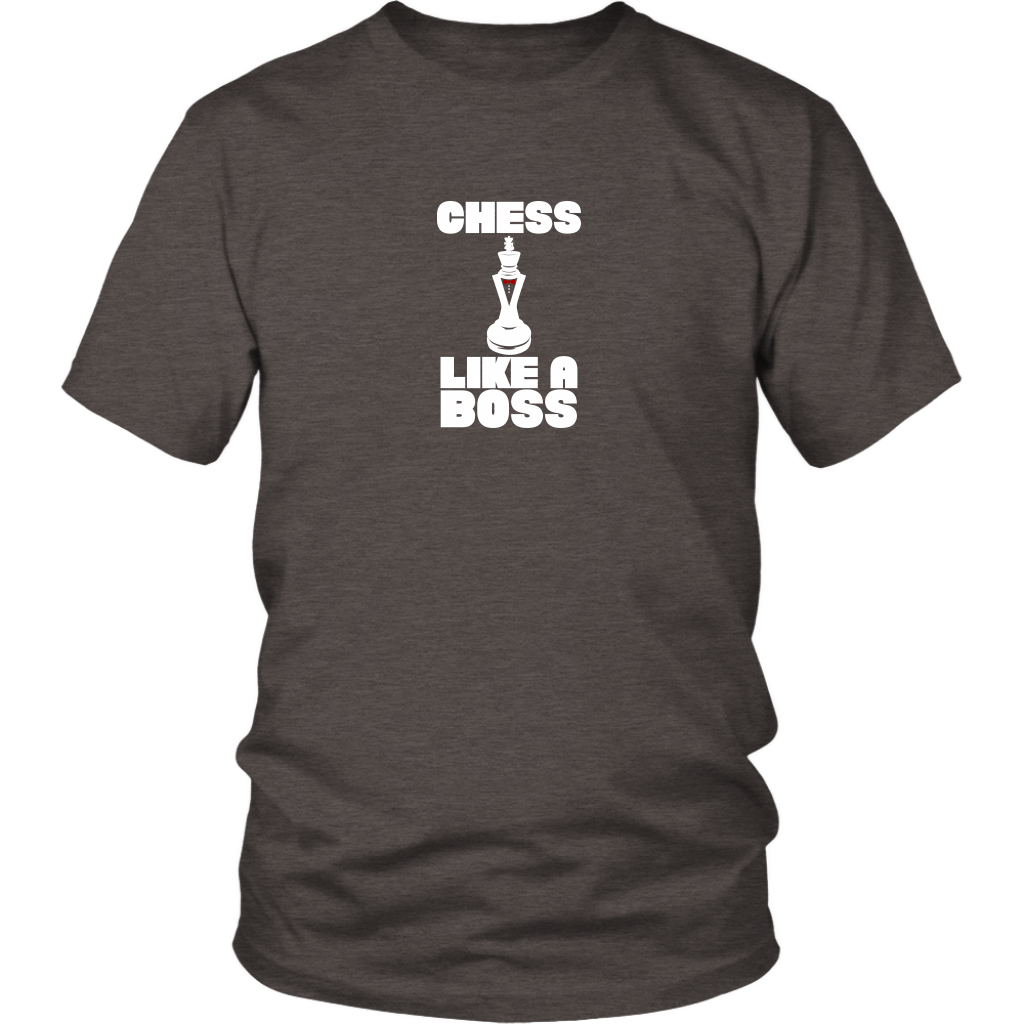 Chess Like a Boss - Adult Unisex T-Shirt