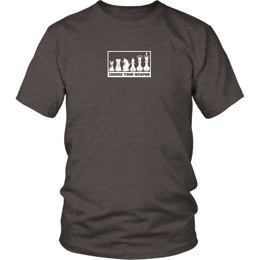 Choose your weapon - Adult Unisex T-Shirt
