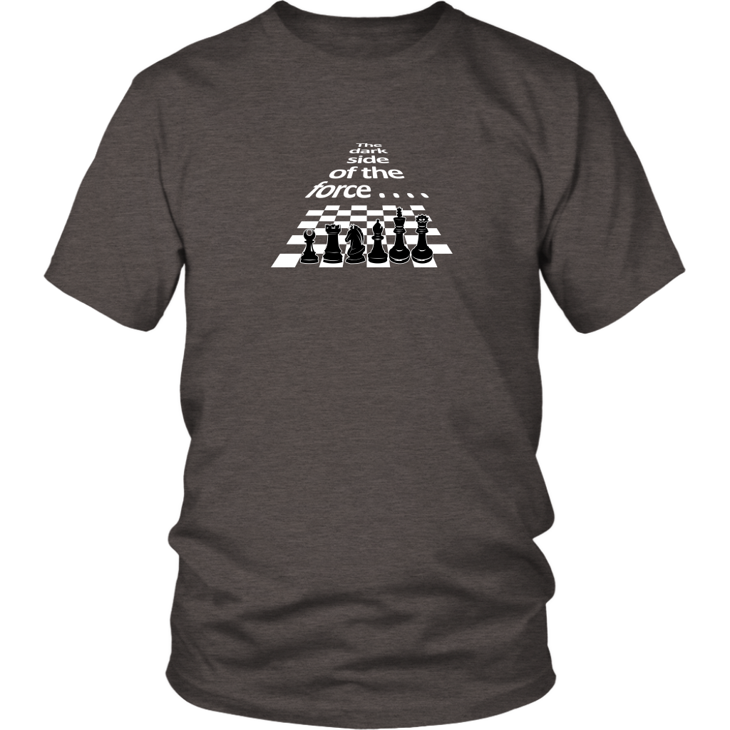 The dark side of the force - Chess pieces - Unisex T-Shirt