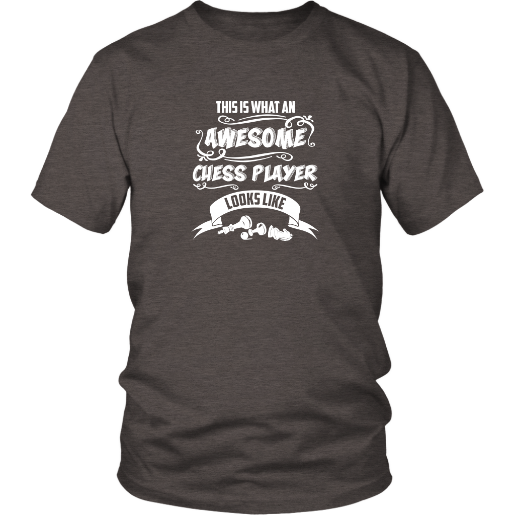 This is what an awesome chess player looks like - Adult Unisex T-Shirt